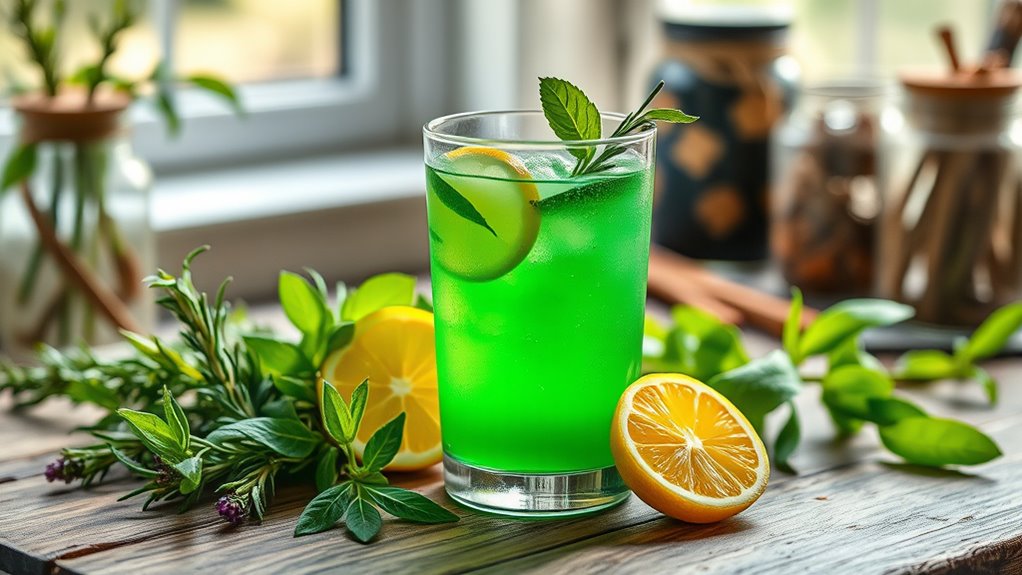 herbal infusions promote calm