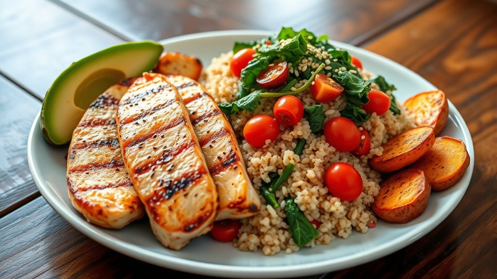 high protein fiber diet