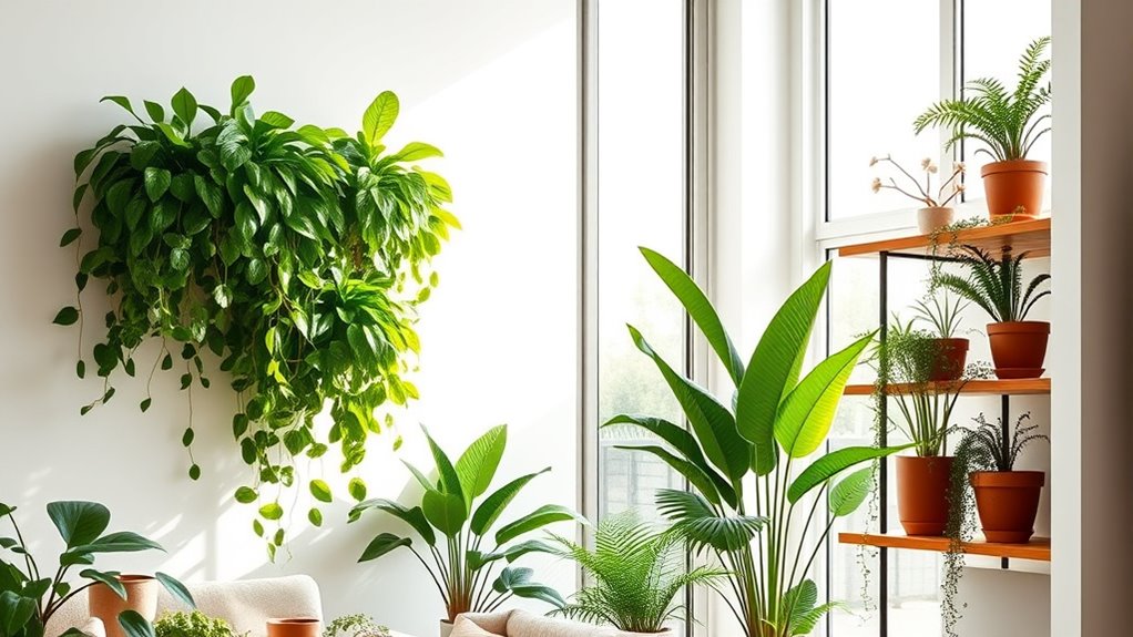 indoor plants boost mental health