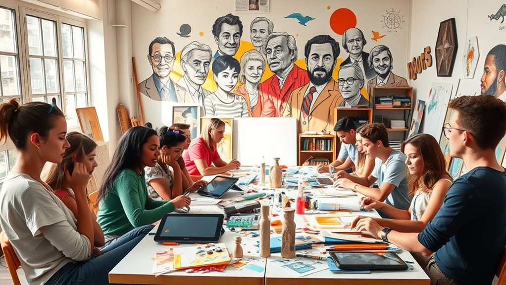 inspiring visionary creative leadership