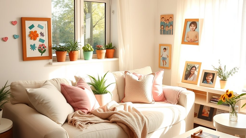 lighting plants joyful home