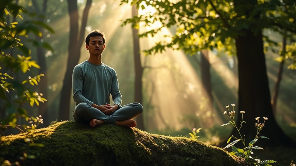 mindful breathing and body scans