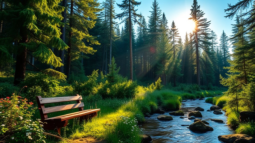 mindful forest bathing benefits