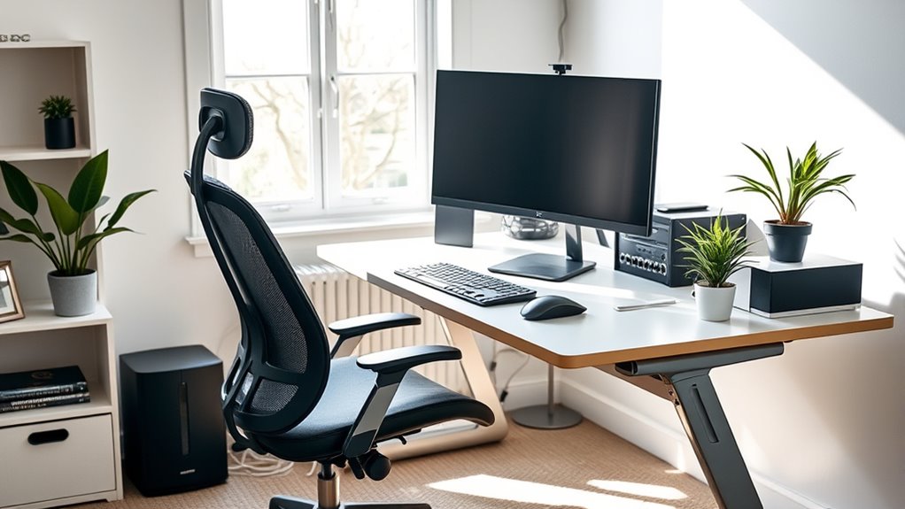 optimize ergonomic home workspace