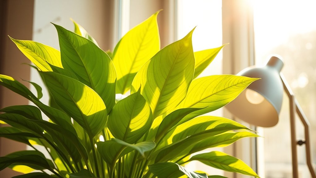 optimize indoor plant lighting