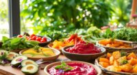 plant based wellness menus