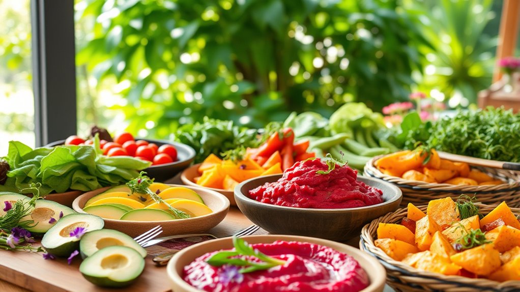 plant based wellness menus