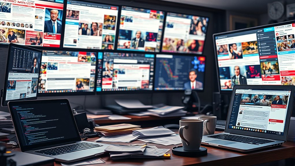 profiting from fake news