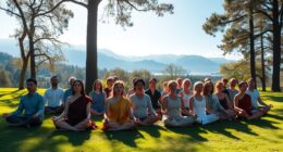 shared calmness and focus