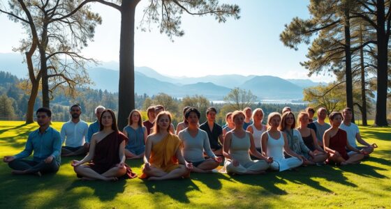 shared calmness and focus