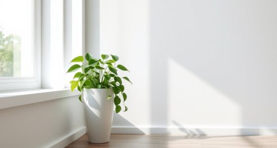 simple elegant indoor greenery