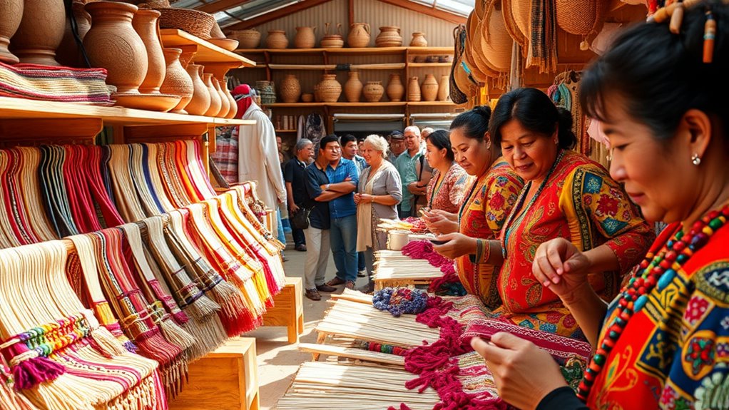 support local artisan markets