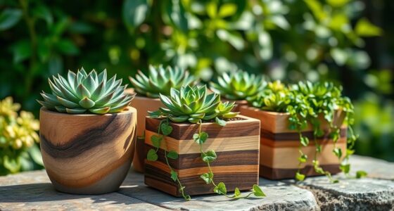 sustainable eco friendly planters