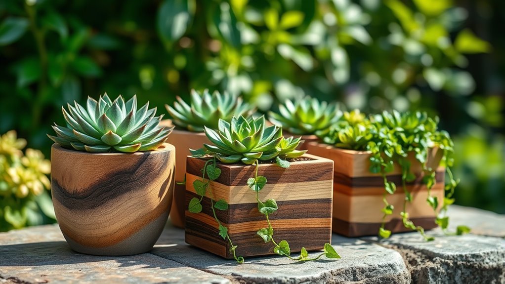 sustainable eco friendly planters