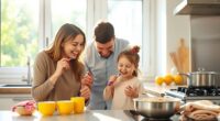 teaching kids healthy morning habits