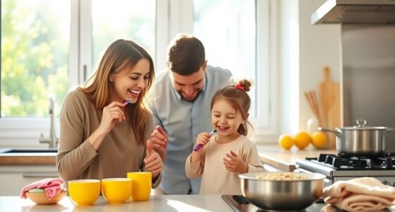 teaching kids healthy morning habits