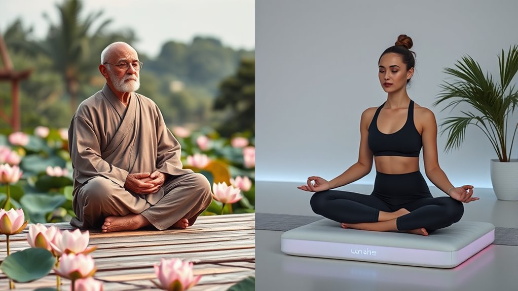 traditional versus modern meditation
