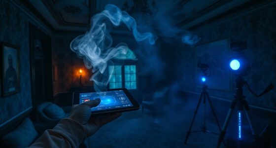using gadgets for paranormal