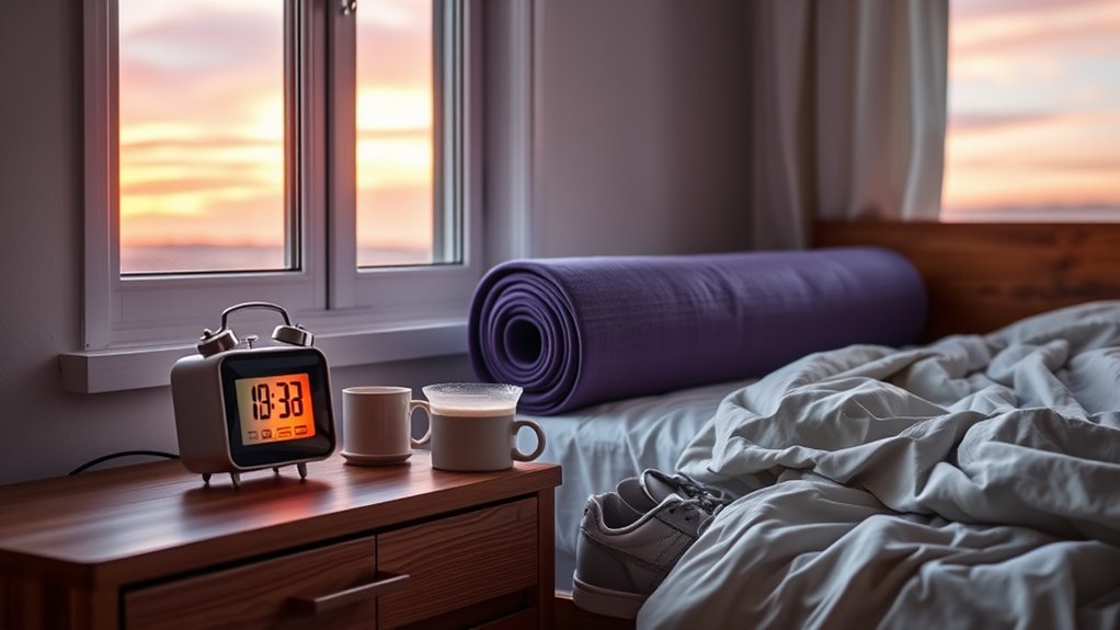 wake up without snoozing