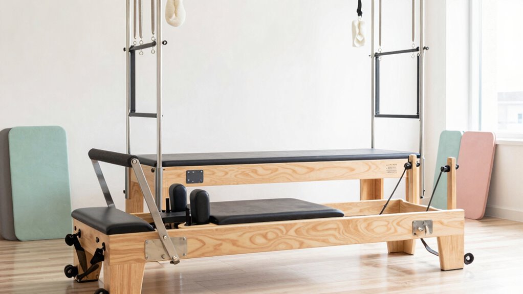 beginner friendly pilates reformer features