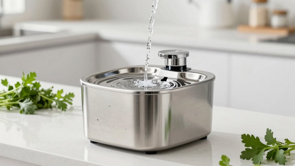 clean filtered pet hydration system