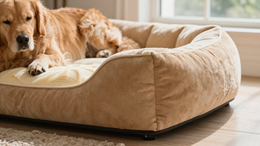 dog bed foam types