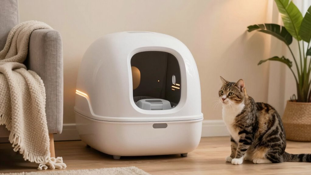 familiar safe litter box placement