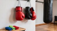 home boxing equipment setup