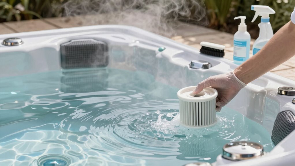 hot tub maintenance troubleshooting