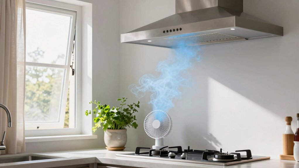 improve kitchen air circulation