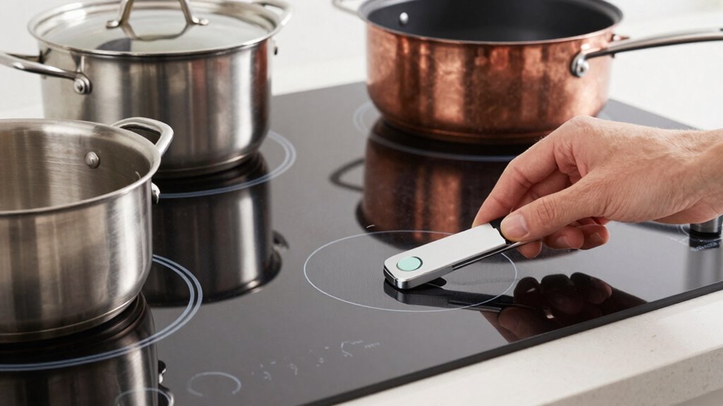 magnetic cookware ensures safety