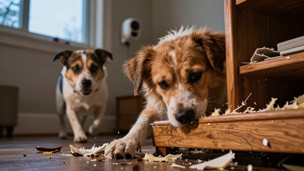 monitoring pet destructive behaviors