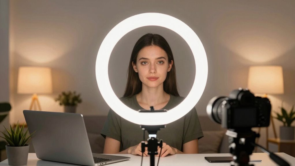 optimal lighting for content creation