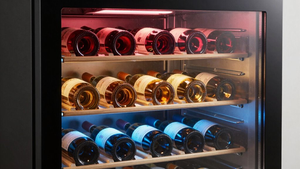 optimize wine temperature zones