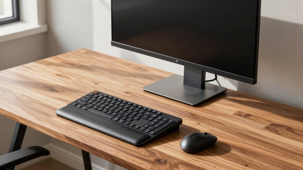 proper ergonomic workspace setup