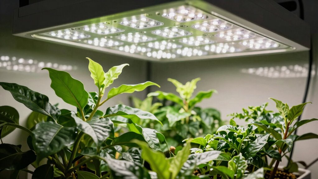 proper grow light setup