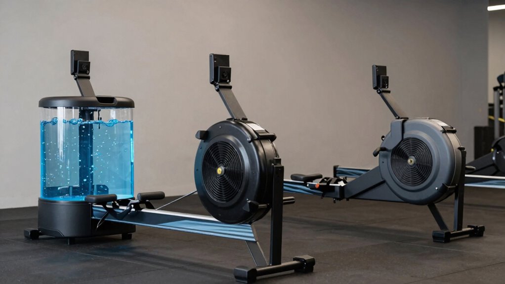 quiet calming rowing options
