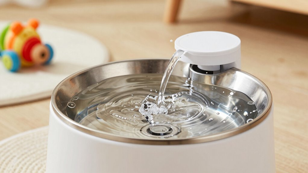 regular cleaning ensures fresh water