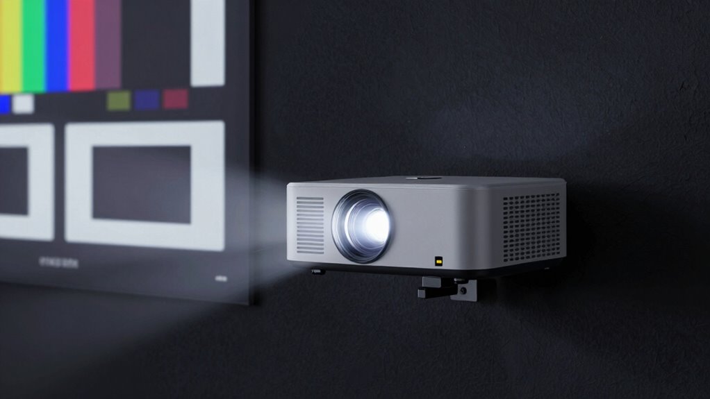 room size affects projector brightness