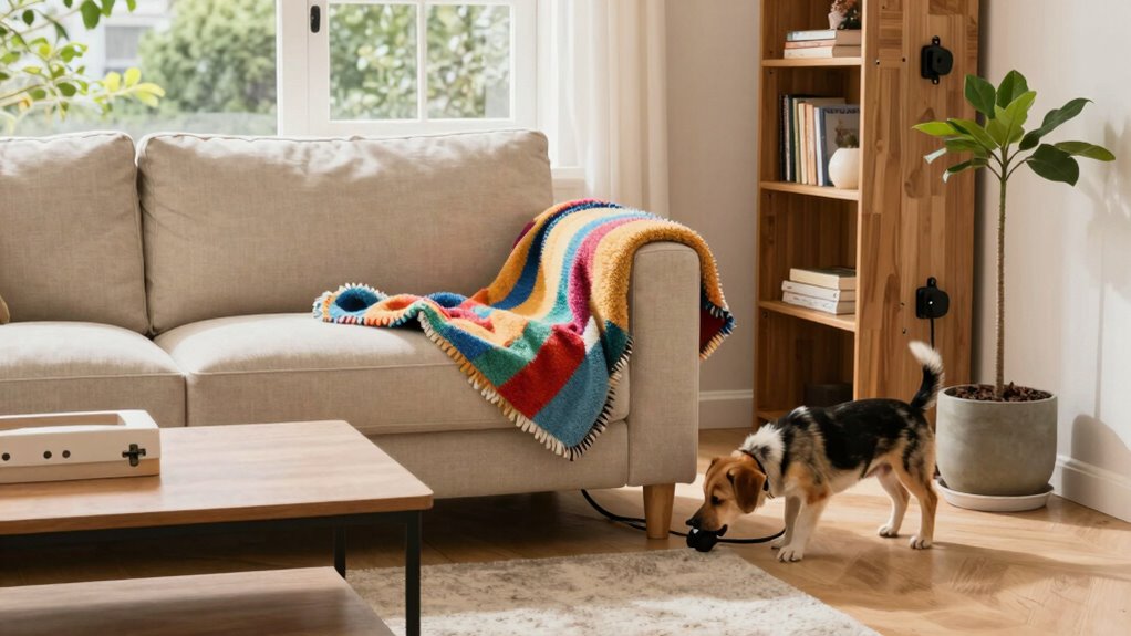 safe calming pet environment