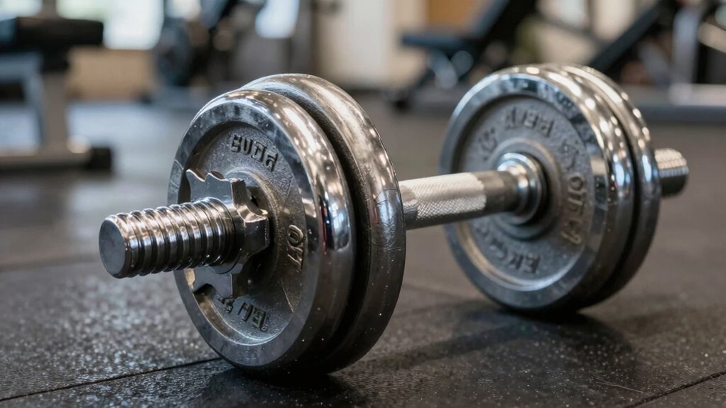 secure dumbbell plates effectively