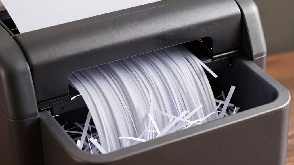 shredder capacity and security