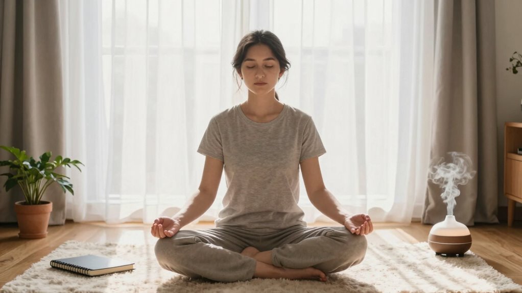 simple guided breathing routines