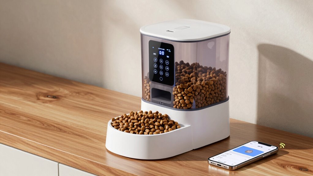 types of automatic pet feeders