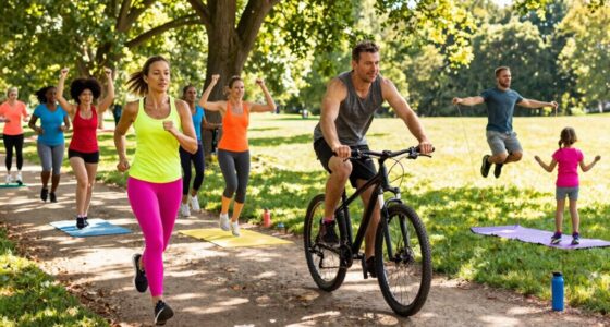 varied engaging cardio routine