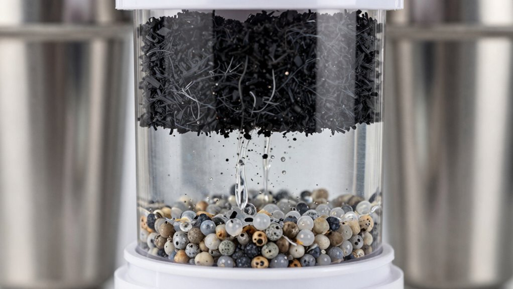 water filters retain minerals effectively