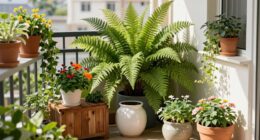 balcony plants create retreats