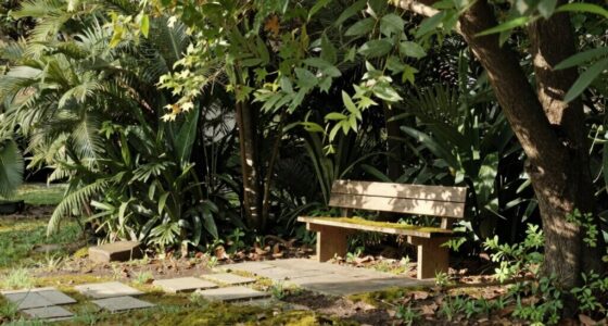 comfortable cozy outdoor retreat