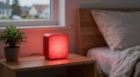 compact red light device