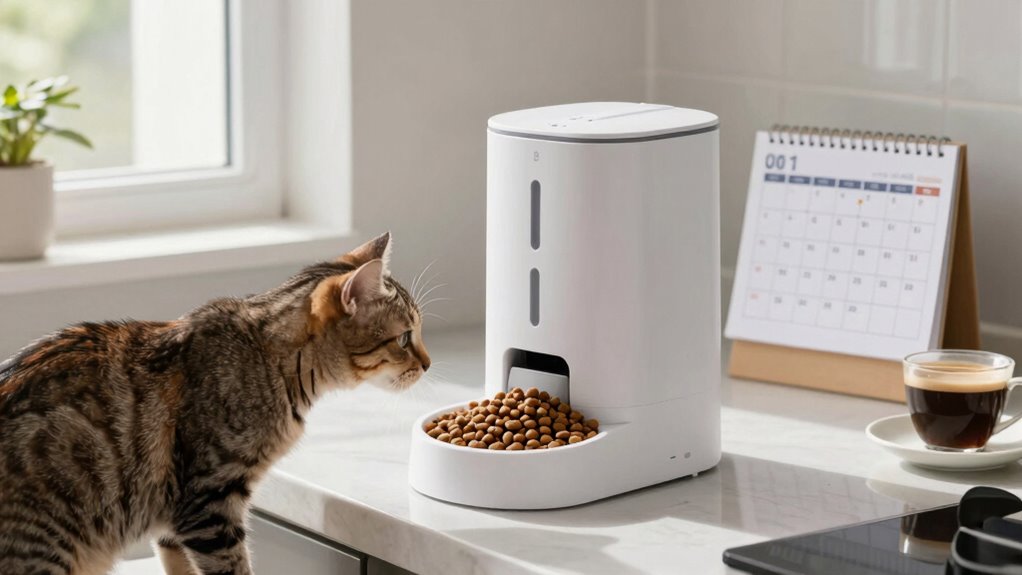 consistent feeding promotes pet health